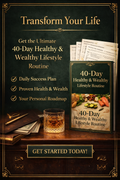 The 40-Day Elite Routine: Healthy & Wealthy Lifestyle Blueprint